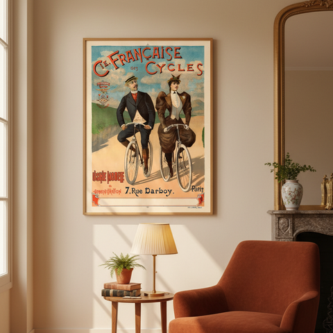 Cie Francaise des Cycles Poster