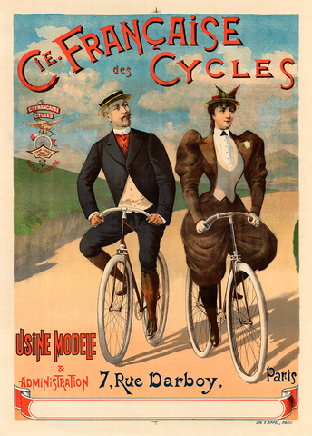 Cie Francaise des Cycles Poster