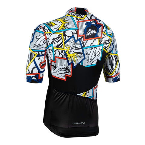 Nalini SEOUL 1988 Comics Men's Cycling Jersey (X-Large)