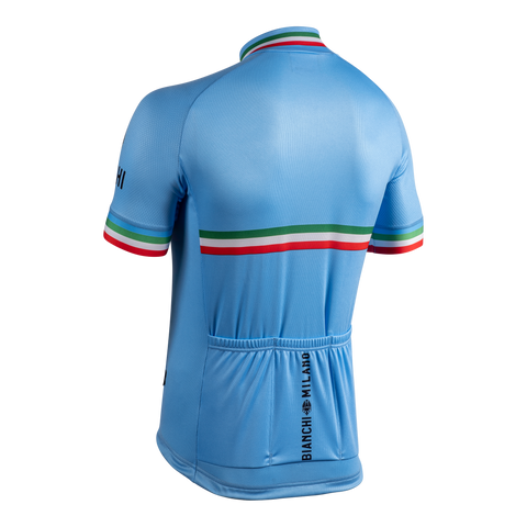 Bianchi Isalle Men's Cycling Jersey (Blue) S, M
