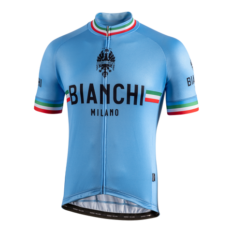 Bianchi Isalle Men's Cycling Jersey (Blue) S, M