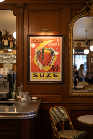SUZE 6-Day Race d'Hivel Poster