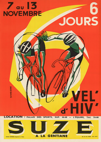 SUZE 6-Day Race d'Hivel Poster