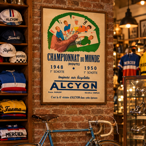 Alcyon Championnat du Monde Poster