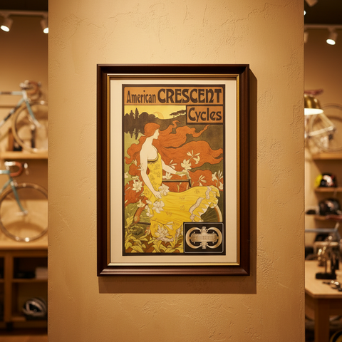 American Crescent Cycles Poster