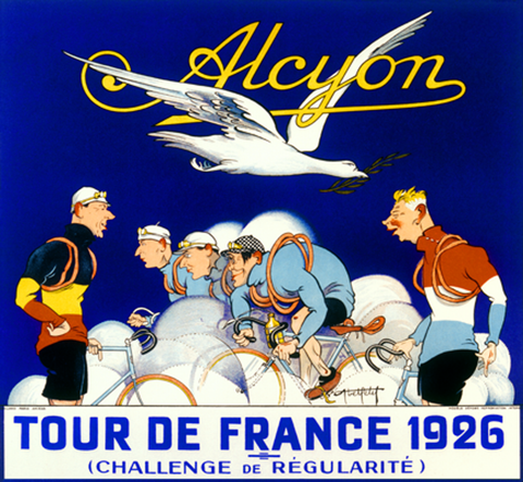 Alcyon 1926 TDF Poster