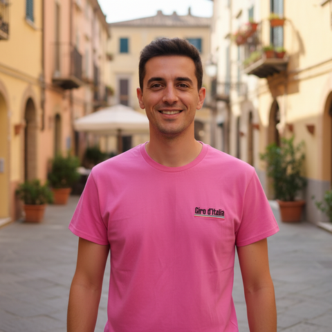 Embroidered Giro d'Italia T-Shirt