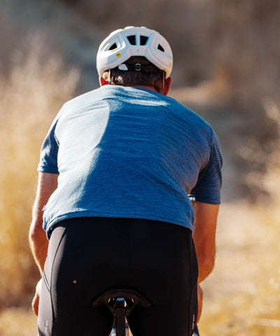 M. LIGHTWEIGHT MERINO TEE - SLATE HEATHER