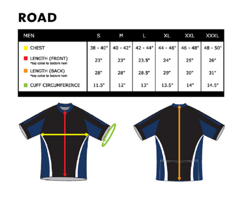 Rhode Island Rams Men's Cycling Jersey (Small)