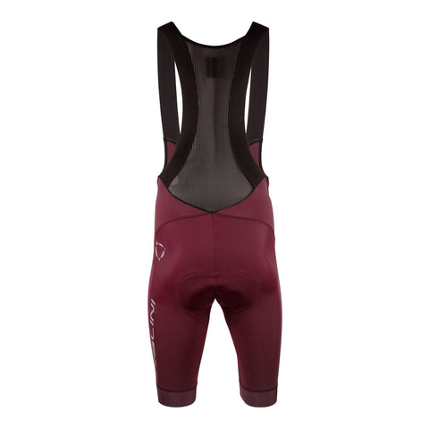 Nalini NEW ROAD Men's Bib Shorts (Bordeaux) S, L, XL, XL, 2XL, 3XL