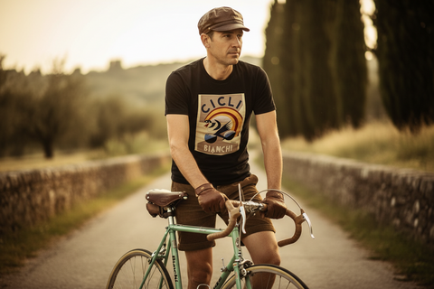 CICLI BIANCHI CLASSIC T-SHIRT