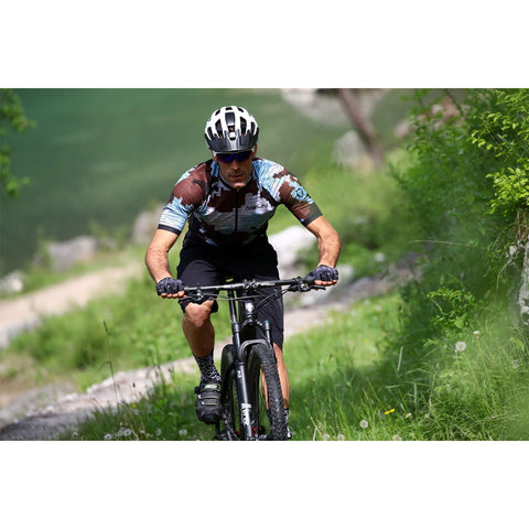 Nalini CROSS 2.0 Men's Cycling Jersey (Brown/Blue) (S, M) - 50% OFF!