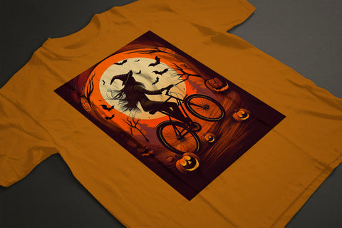 Halloween Girl Cycling T-Shirt