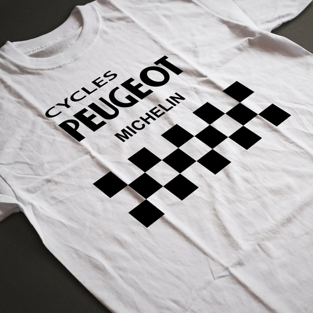 WHITE CYCLES PEUGEOT CLASSIC T-SHIRT