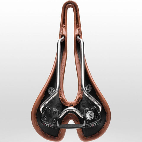 Selle SMP Nymber Saddle with Steel Rails (Vintage Brown)