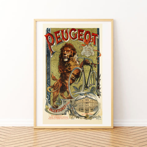 1899 Peugeot Poster