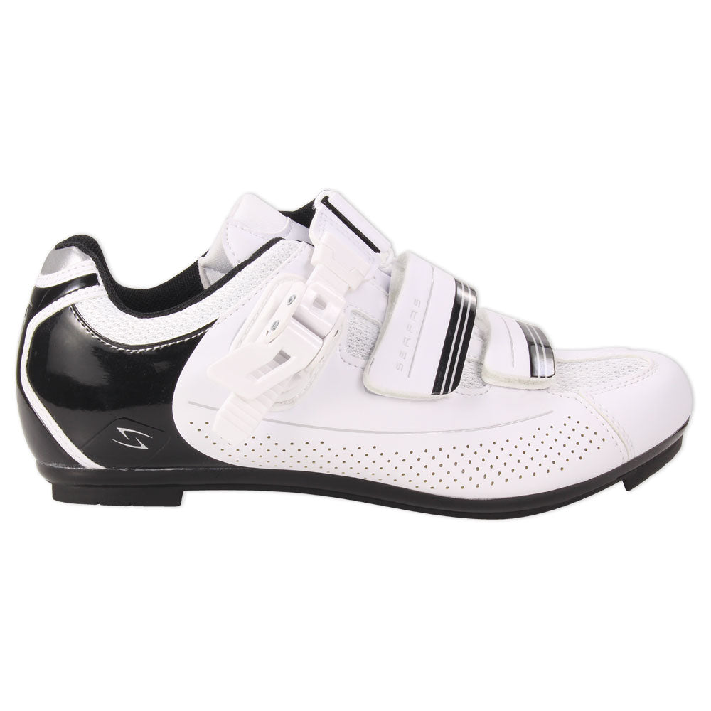 Serfas Women's Leadout Buckle Road Cycling Shoes (White) SWR-501W 37 38 39