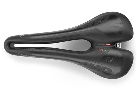 Selle SMP Well Gel Saddle with Carbon Rails (Black)