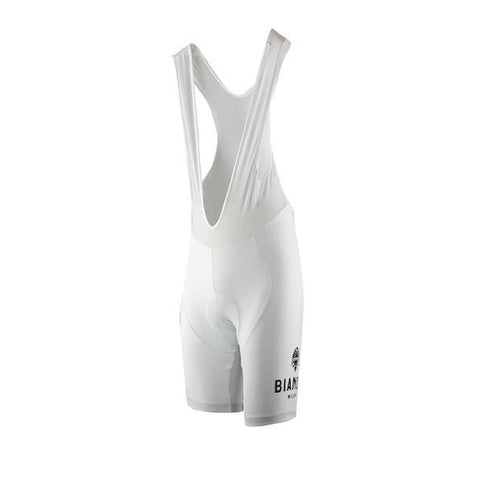 Bianchi-Milano Legend Men's Bib Shorts (White) 2XL, 3XL, 4XL