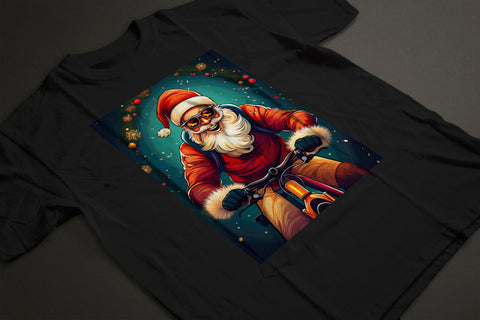 Christmas Cycling T-Shirt