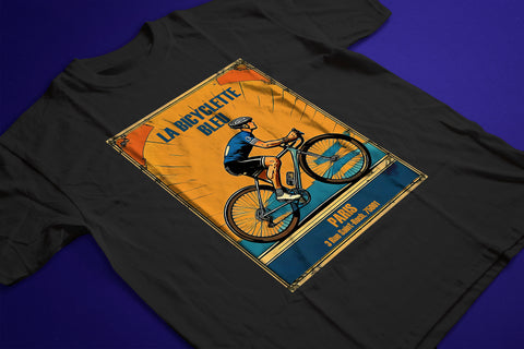 LA BICYCLETTE BLEU CLASSIC T-SHIRT