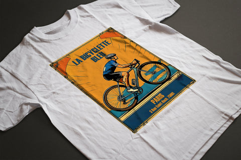 LA BICYCLETTE BLEU CLASSIC T-SHIRT