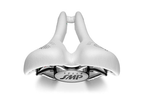 Selle SMP Lite 209 Saddle with Steel Rails (White)
