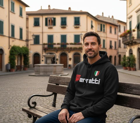 RETRO FERRETTI HOODIE