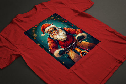 Christmas Cycling T-Shirt