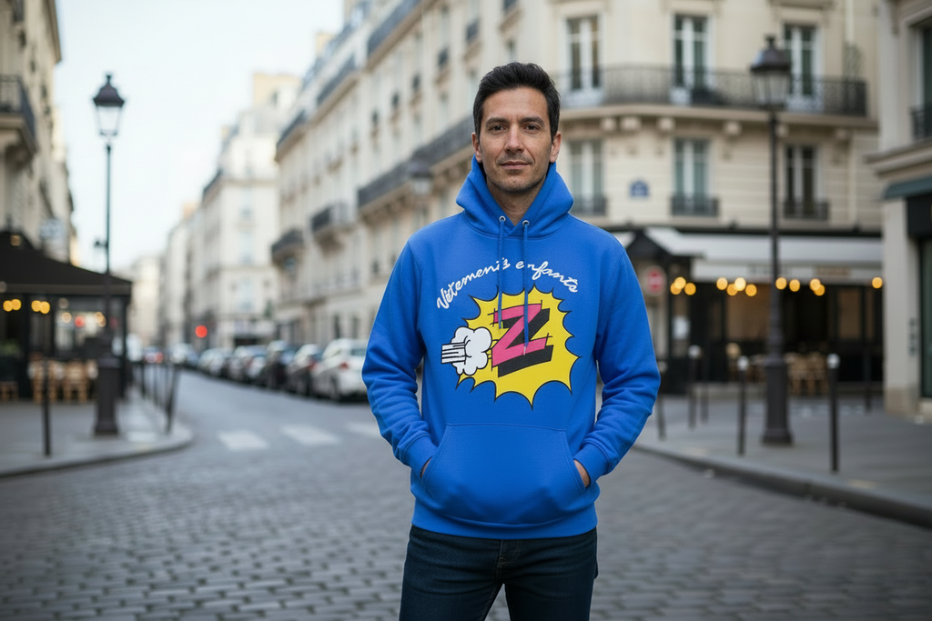 RETRO Z VETEMENTS ENFANTS HOODIE