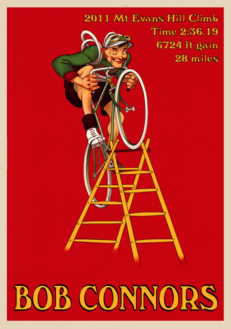 J.B. Louvet Poster (Personalize it! Add your name, segment, and time) - MOLTENI CYCLING