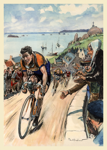 Bobet 1953 Tour de France Poster