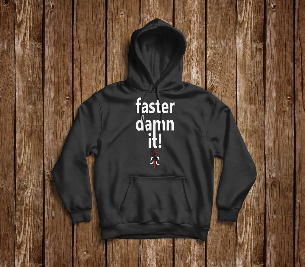 FASTER DAMN IT HOODIE - MOLTENI CYCLING