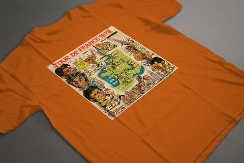 TOUR DE FRANCE 1978 CLASSIC T-SHIRT