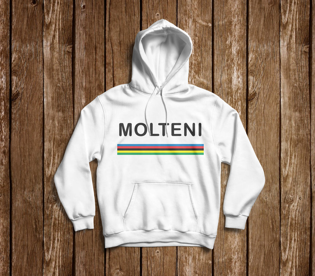 RETRO MOLTENI WORLD CHAMP HOODIE - MOLTENI CYCLING