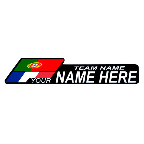 Custom Name Decals - MOLTENI CYCLING
